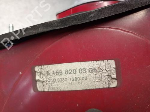 Left taillight MERCEDES-BENZ A-CLASS (W169) A 200 CDI (169.008, 169.308) | BP26324525C34 
