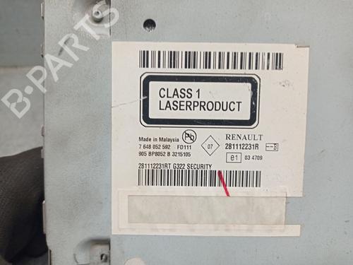 Radio DACIA SANDERO II 1.5 dCi 75 / Blue dCi 75 (B8JW, B8M4, B8AH, B8M7, B8M6) | BP27707666E6 