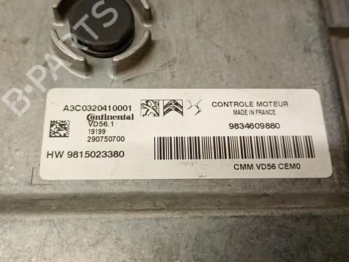Engine control unit (ECU) CITROËN GRAND C4 SPACETOURER (3A_, 3E_) 1.2 PureTech 130 | BP30858357M57 - Image 4