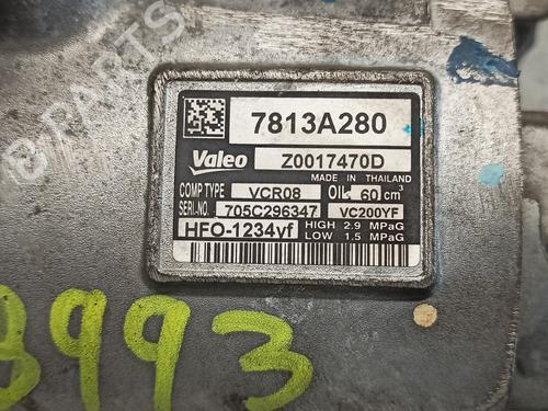 AC compressor MITSUBISHI MIRAGE / SPACE STAR VI Hatchback (A0_A) 1.2 (A03A) | BP15737060M34 