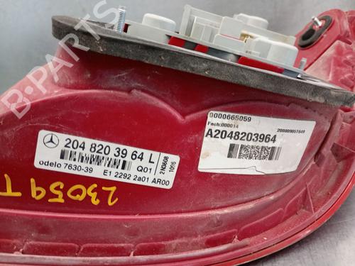 Left taillight MERCEDES-BENZ C-CLASS (W204) C 320 CDI (204.022) | BP27889969C34 