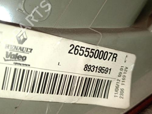 Left taillight RENAULT MEGANE III Hatchback (BZ0/1_, B3_) 1.2 TCe (BZ2B, BZ11) | BP37992248C34 - Image 8