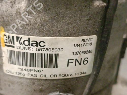 AC compressor CHEVROLET CRUZE Hatchback (J305) 1.7 D | BP31665936M34 