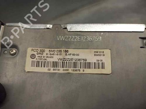 Radio VW GOLF PLUS V (5M1, 521) 1.9 TDI | BP12187893E6 