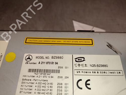 Radio MERCEDES-BENZ E-CLASS (W211) E 220 CDI (211.008) | BP32686922E6  - Image 8
