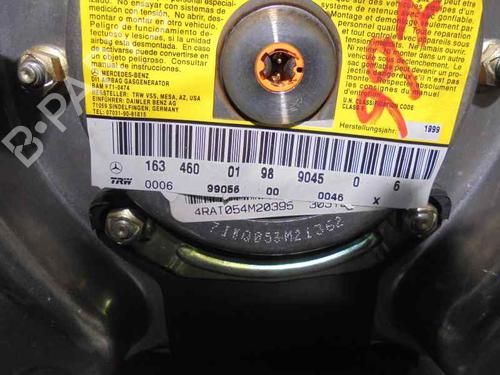 Driver airbag MERCEDES-BENZ M-CLASS (W163) ML 320 (163.154) | BP2106518C9