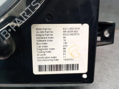 Instrument cluster MINI MINI (R50, R53) Cooper | BP25461216C47 