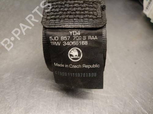 Front right seatbelt SKODA FABIA II Combi (545) 1.6 TDI | BP38190478I25 - Image 4