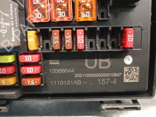 Fuse box OPEL ASTRA J (P10) 1.6 CDTi (68) | BP33989722E1 - Image 4