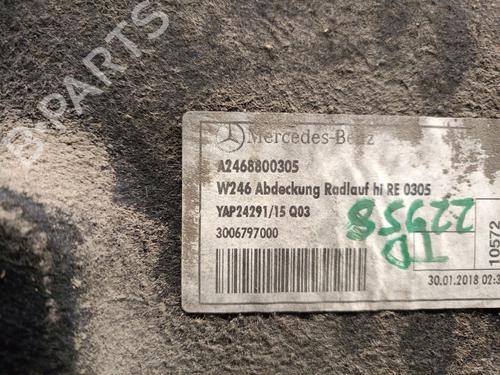 Wheel arch MERCEDES-BENZ B-CLASS Sports Tourer (W246, W242) B 200 CDI / d 4-matic (246.202) | BP27499524C56