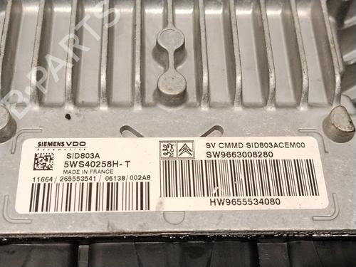 Engine control unit (ECU) CITROËN C5 II (RC_) 2.0 HDi (RCRHRH) | BP39814697M57 - Image 4