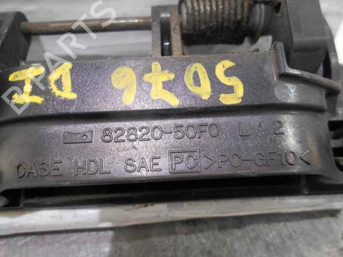 Front left exterior door handle SUZUKI WAGON R+ Hatchback (EM) 1.0 (RC410, SR410, SR412) | BP2306919C128 