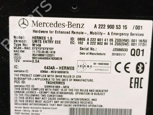 Electronic module MERCEDES-BENZ GLE (W166) 350 d 4-matic (166.024) | BP39617865M83 - Image 2