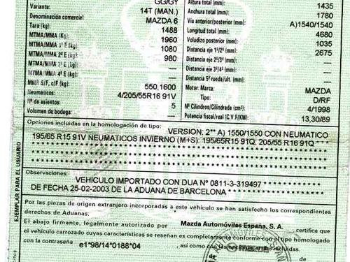 Headlight switch MAZDA 6 Hatchback (GG) 2.0 DI (GG14) | BP2670828I24  - Image 9