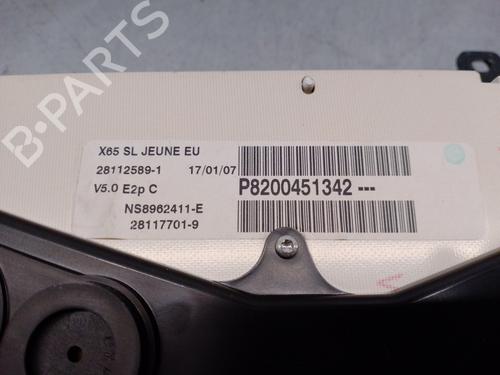 Instrument cluster RENAULT CLIO II (BB_, CB_) 1.2 16V (BB05, BB0W, BB11, BB27, BB2T, BB2U, BB2V, CB05,... | BP13411959C47 