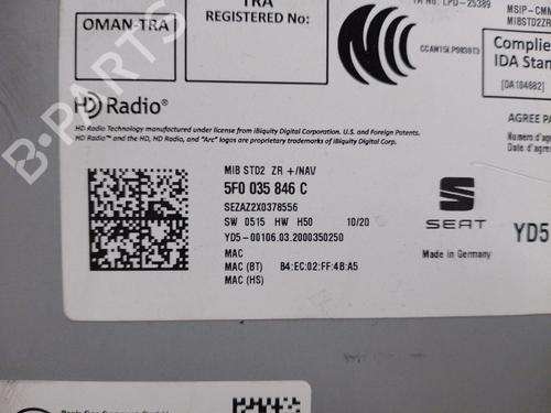 Radio SEAT IBIZA V (KJ1, KJG) 1.0 MPi | BP16432971E6 