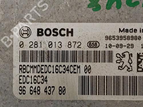 Engine control unit (ECU) PEUGEOT PARTNER Box Body/MPV (5_, G_) 1.6 HDi 75 | BP31026414M57  - Image 5