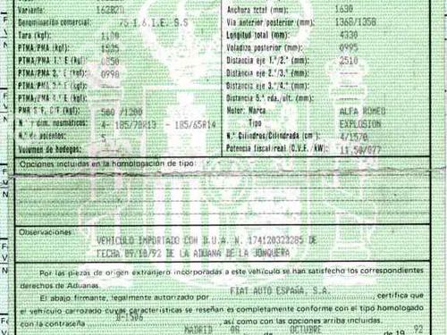 Right sun visor ALFA ROMEO 75 (162_) 1.6 Cat (162.B2B, 162.B2C) | BP8174896I2 - Image 5