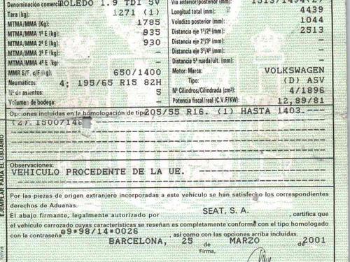 Engine SEAT TOLEDO II (1M2) 1.9 TDI | BP34536182M1  - Image 14