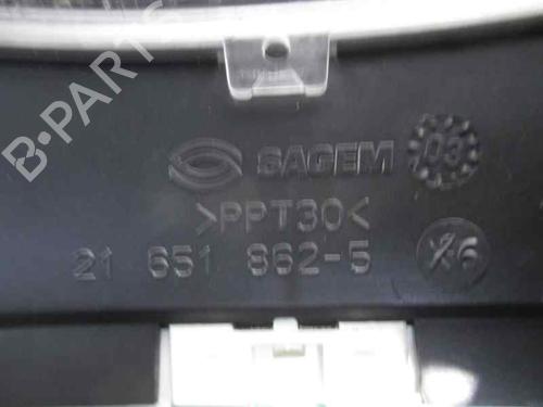 Instrument cluster PEUGEOT 307 Break (3E) 2.0 HDI 90 | BP2513924C47 