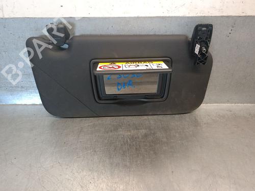 Right sun visor FORD FIESTA VII (HJ, HF) 1.0 EcoBoost mHEV H1BBA04100CJ3 | H1BBA04100CJ3