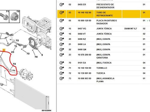 AC pipe PEUGEOT BOXER Van 2.0 BlueHDi 130 | BP33019231M126 - Image 5