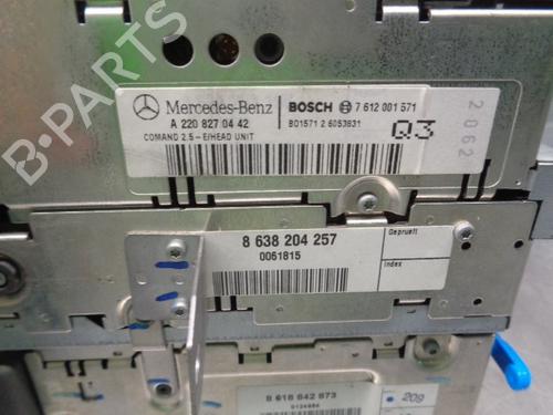 Display monitor MERCEDES-BENZ S-CLASS (W220) S 320 CDI (220.026, 220.126) | BP18310207C48 