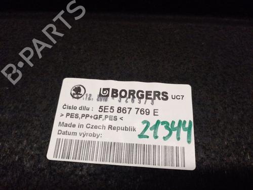 Rear parcel shelf SKODA OCTAVIA III (5E3, NL3, NR3) 1.5 TSI | BP21581575C85 