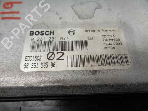 Engine control unit (ECU) PEUGEOT 406 (8B) 2.0 HDI 110 | BP6922470M57 
