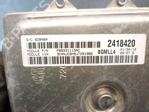 Engine control unit (ECU) JEEP COMPASS (MP, M6, MV, M7) 1.4 MultiAir | BP30437468M57 