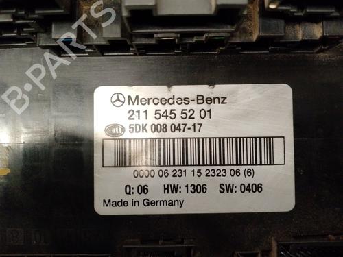 Fuse box MERCEDES-BENZ E-CLASS (W211) E 200 CDI (211.007) | BP23399806E1 