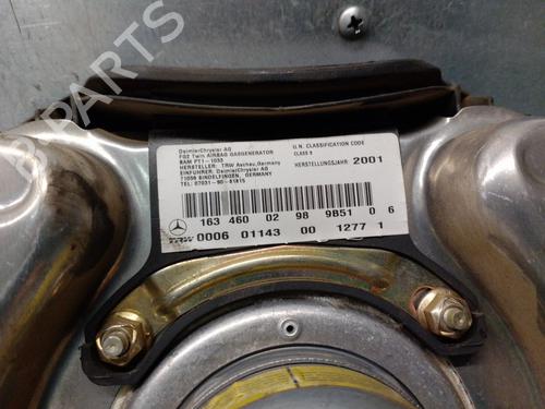 Driver airbag MERCEDES-BENZ M-CLASS (W163) ML 270 CDI (163.113) | BP15107540C9 