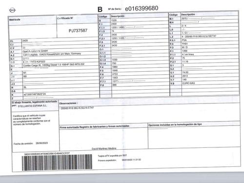 Pipe OPEL COMBO Box Body/MPV (K9) 1.5 D | BP32745092M125 - Image 7