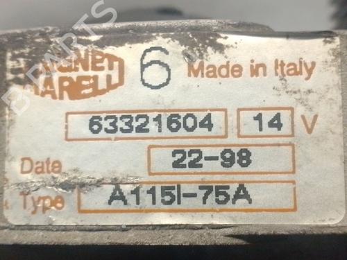 Alternator FIAT PUNTO (176_) 60 1.2 (176AP, 176AR, 176AQ, 176BB) | BP22775021M7 