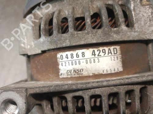 Alternator CHRYSLER VOYAGER IV (RG, RS) 2.8 CRD | BP27271283M7 