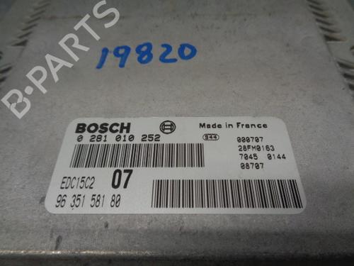 Engine control unit (ECU) CITROËN XANTIA (X1_, X2_) 2.0 HDI 90 | BP17450274M57 