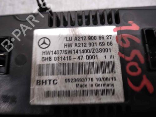 Climate control MERCEDES-BENZ E-CLASS (W212)  | BP10960815I5 
