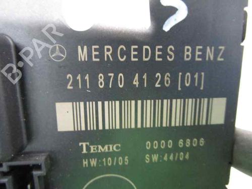 Comfort control module MERCEDES-BENZ E-CLASS (W211) E 200 CDI (211.007) | BP2111296M56 