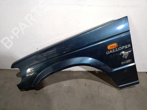 Used Left front fenders HYUNDAI GALLOPER II (JK-01) 2.5 TD intercooler (99 hp) 27688520