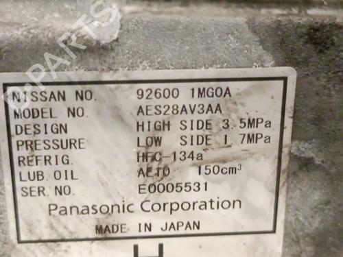 AC compressor INFINITI Q70 (Y51) 3.5 Hybrid | BP36995869M34 - Image 6