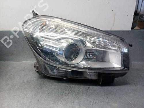 Used Right headlight NISSAN QASHQAI I (J10, NJ10) 2.0 dCi (150 hp) 28674195