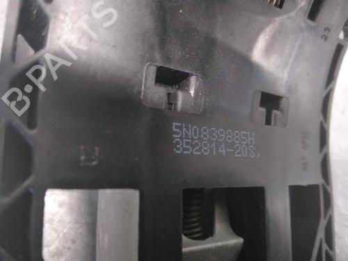 Rear left exterior door handle VW POLO V (6R1, 6C1) 1.4 TDI | BP10505891C130 