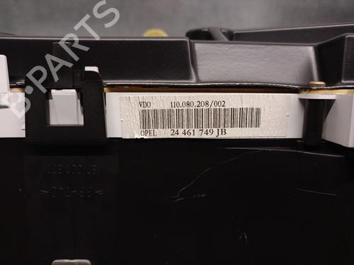 Instrument cluster OPEL ZAFIRA A MPV (T98) 2.2 DTI 16V (F75) | BP24844054C47 