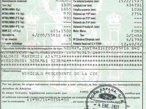Rat FORD MONDEO III (B5Y) 1.8 16V | BP35799983C49 - Image 6