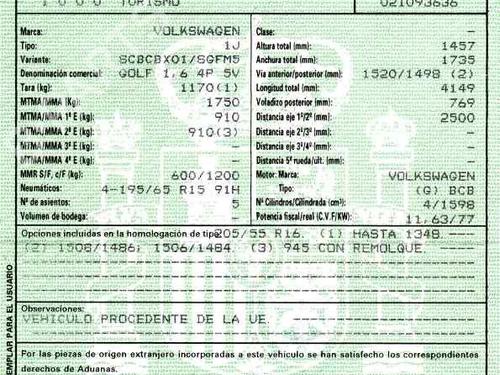 Left front brake caliper VW GOLF IV (1J1) 1.6 16V | BP11612967M105 