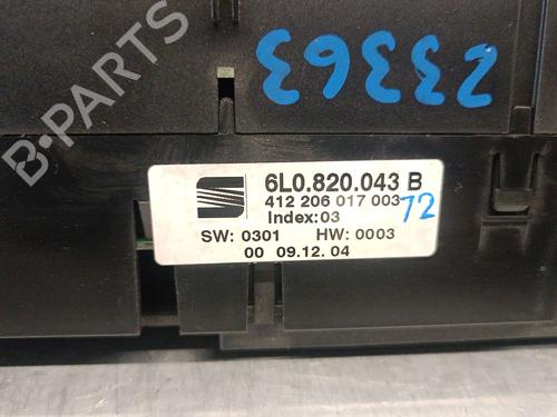 Climate control SEAT IBIZA III (6L1) 1.9 TDI | BP28048606I5 