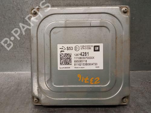 Used Engine control unit (ECU) OPEL CORSA E (X15) 1.4 LPG (08, 68) (90 hp) 29438295