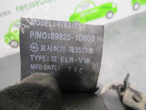 Rear right seatbelt KIA CARENS III MPV (UN) 2.0 CRDi 140 | BP7445047I28 