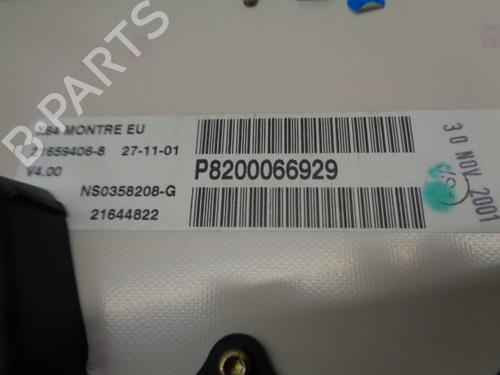 Instrument cluster RENAULT MEGANE I Classic (LA0/1_) 1.9 dCi (LA05) | BP11384440C47 