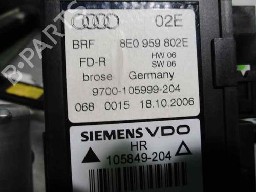 Rear right window mechanism AUDI A4 B7 Avant (8ED) 2.0 TDI | BP2701043C25 